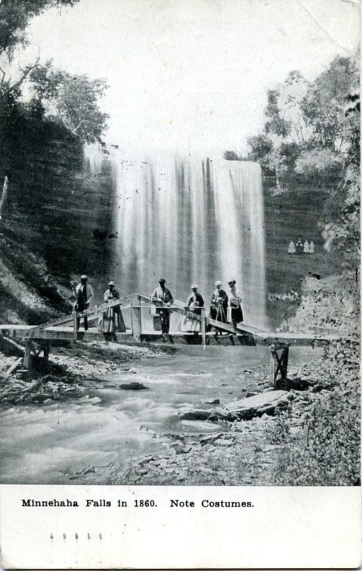 The often-reprinted "1860" postcard.
