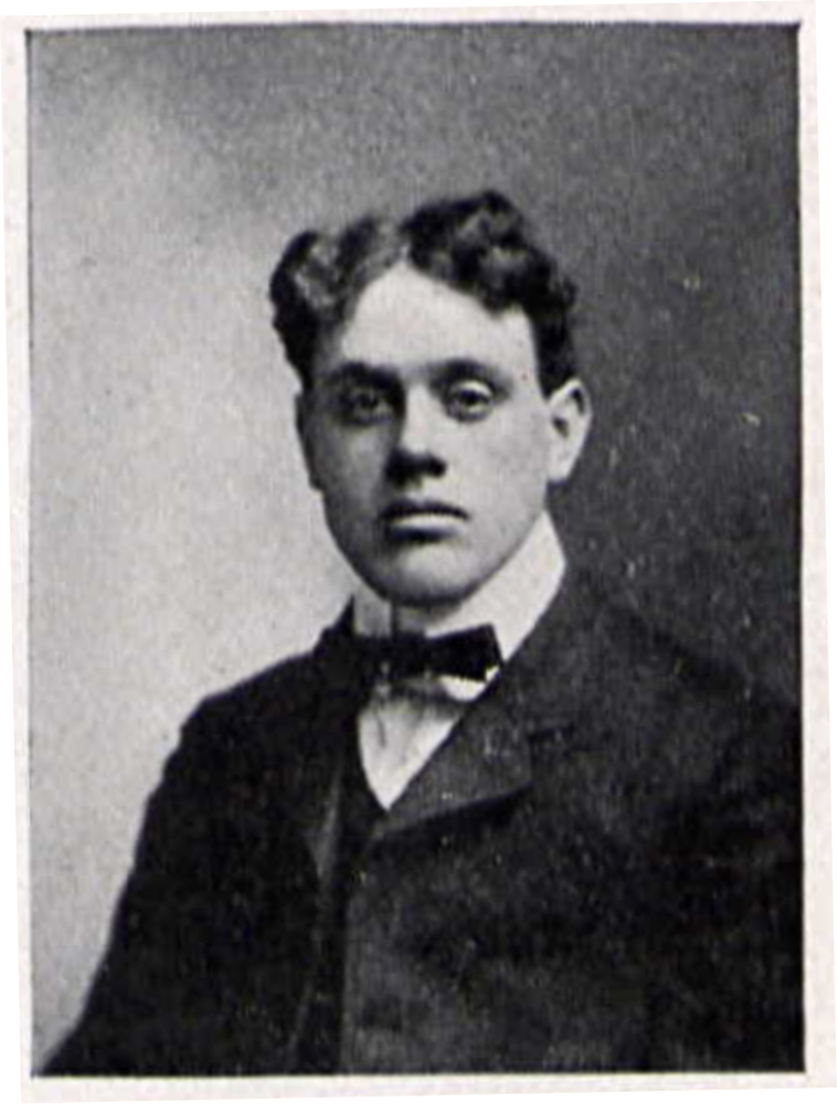 a young man with a full jawline and sort of goofy hair.